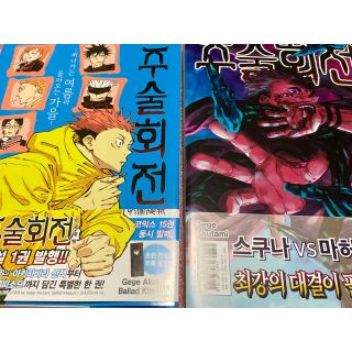 呪術廻戦 韓国版 漫画 小説 14巻(少年漫画)