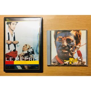 気狂いピエロ、軽蔑　DVD ゴダール