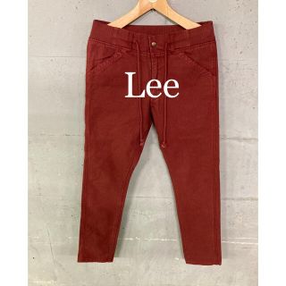 リー(Lee)の美品！Lee チノジョガーパンツ！ボルドー！(その他)