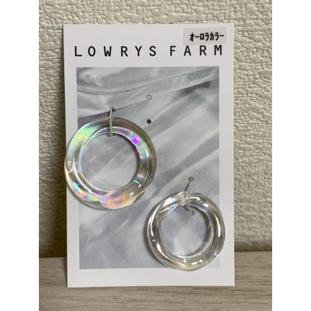 LOWRYS FARM(ローリーズファーム)のLOWRYS FARM オーロラカラー　アクセサリーセット レディースのアクセサリー(イヤリング)の商品写真