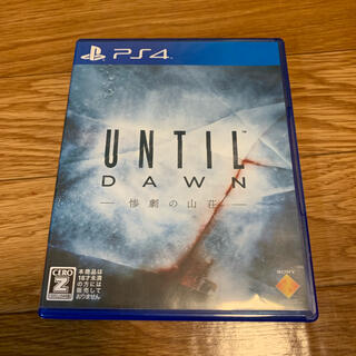 プレイステーション4(PlayStation4)のUntil Dawn -惨劇の山荘- PS4(家庭用ゲームソフト)