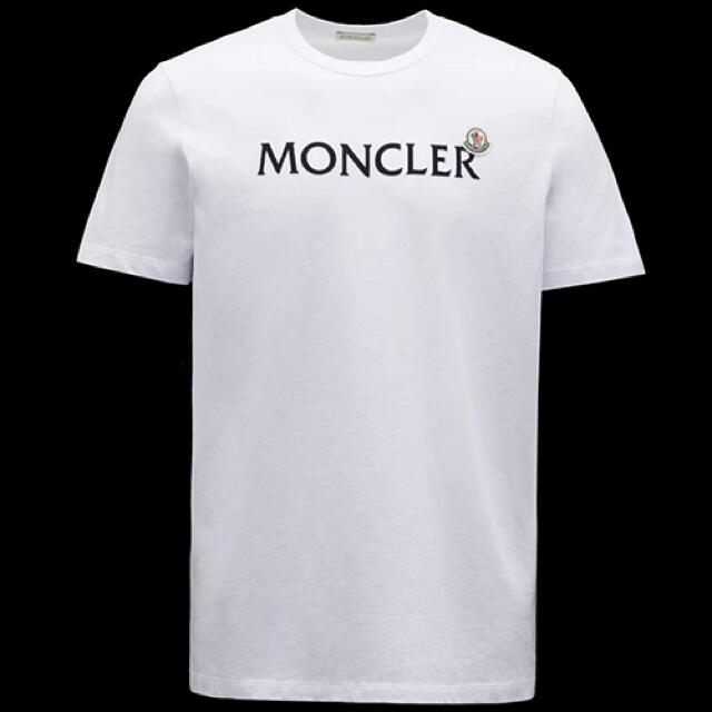 MONCLER - ★新品未使用★ 最新作 MONCLER Tシャツ Ｌ　モンクレール ワッペン