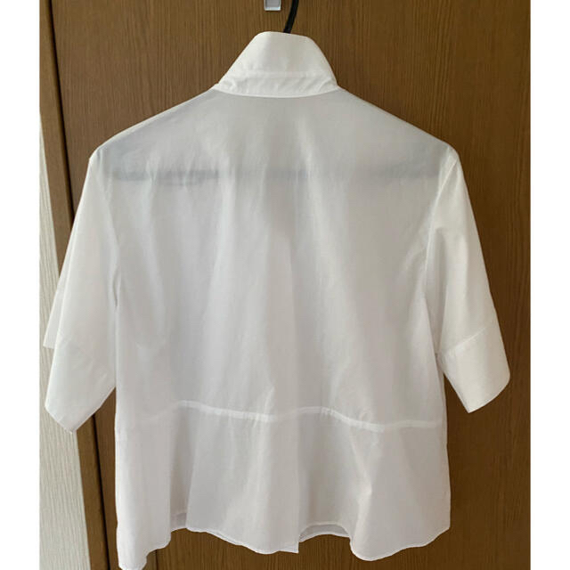 kumikyoku（組曲）(クミキョク)の組曲の白シャツ レディースのトップス(シャツ/ブラウス(半袖/袖なし))の商品写真