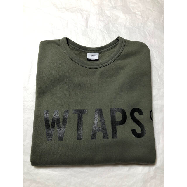 W)taps(ダブルタップス)のWTAPS 20AW Spot WTVUA Sweat Crew サイズL 美品 メンズのトップス(スウェット)の商品写真