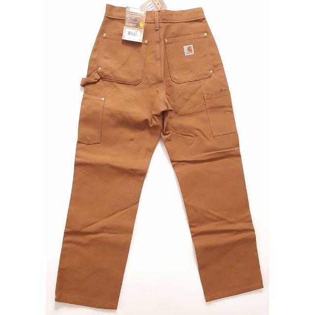 carhartt(カーハート)のUSA製 カーハート Carhartt B01 W32L30 ダブルニー BRN メンズのパンツ(ペインターパンツ)の商品写真