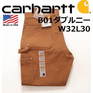 カーハート(carhartt)のUSA製 カーハート Carhartt B01 W32L30 ダブルニー BRN(ペインターパンツ)