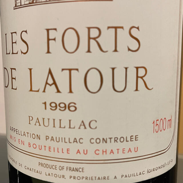 レ フォール ド ラトゥール 1996 マグナムボトル 1500ml - ワイン