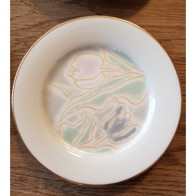 九谷青窯(クタニセイヨウ)のアンティーク　皿　7枚セット 銘銘皿 インテリア/住まい/日用品のキッチン/食器(食器)の商品写真
