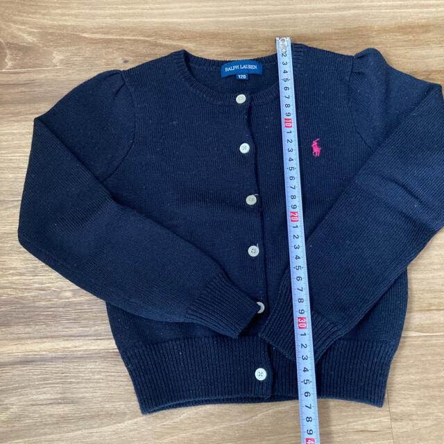 Ralph Lauren(ラルフローレン)のラルフローレン120 キッズ/ベビー/マタニティのキッズ服女の子用(90cm~)(カーディガン)の商品写真