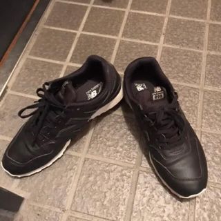 ニューバランス(New Balance)のニューバランス 966 6 ブラック 24.5(スニーカー)