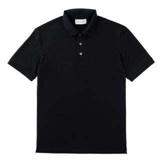 スーツカンパニー(THE SUIT COMPANY)のFABRIC TOKYO ポロシャツ　POLO SHIRT ブラック M_02(ポロシャツ)