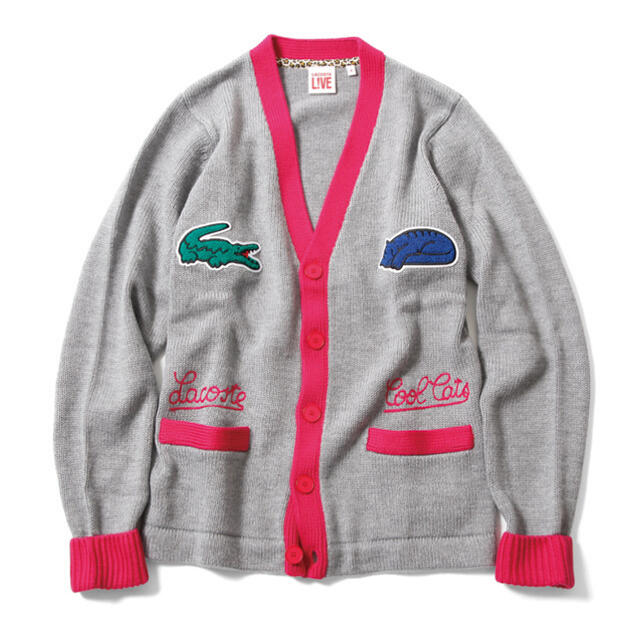 LACOSTE L!VE カーディガン