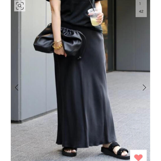 Deuxieme Classe Jersey フレアスカート 美品-