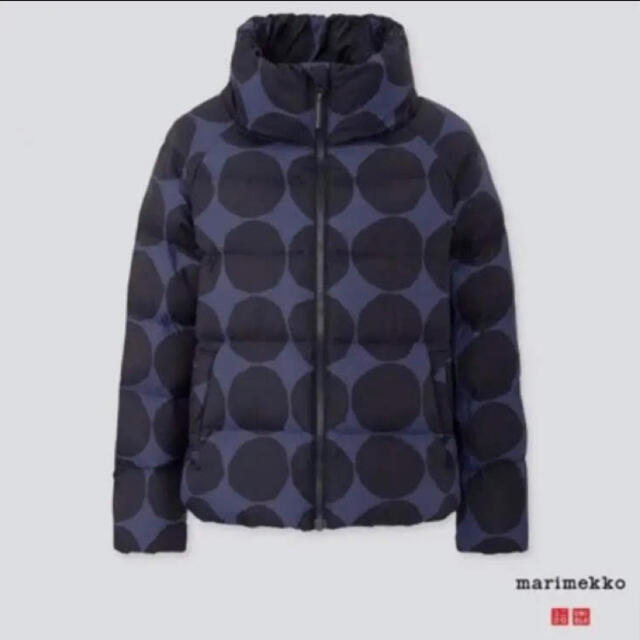 marimekko(マリメッコ)の新品未使用タグ付きUNIQLO×MARIMEKKO海外限定ダウンジャケット120 キッズ/ベビー/マタニティのキッズ服女の子用(90cm~)(ジャケット/上着)の商品写真