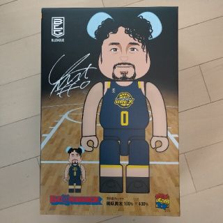 メディコムトイ(MEDICOM TOY)のBE@RBRICK #0 田臥勇太(宇都宮ブレックス) 100％ & 400％(フィギュア)