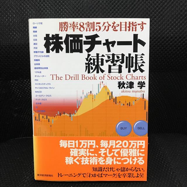 株価チャ－ト練習帳 勝率８割５分を目指す エンタメ/ホビーの本(ビジネス/経済)の商品写真