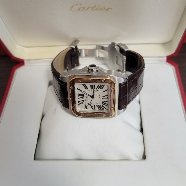 Cartier(カルティエ)のカルティエ サントス メンズの時計(腕時計(アナログ))の商品写真