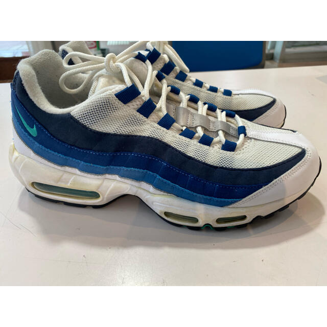 靴/シューズ2015 NIKE AIR MAX 95 OG 青グラデ US10 ブルーグラデ