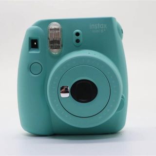 フジフイルム(富士フイルム)のFUJIFILM  instax mini 8+ チェキ ミントグリーン 完動品(フィルムカメラ)