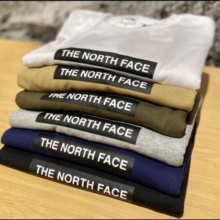 ザノースフェイス(THE NORTH FACE)の【未開封新品】ノースフェイス　Tシャツ　半袖　ボックスロゴ　シンプルロゴデザイン(Tシャツ/カットソー(半袖/袖なし))