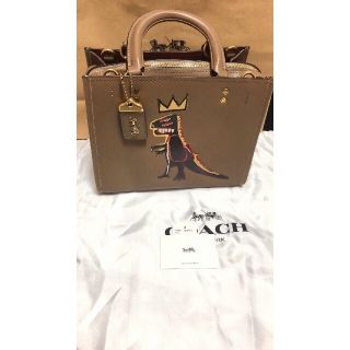 コーチ(COACH)の新品 COACH バスキア コラボ ハンドバッグ ショルダー(ハンドバッグ)