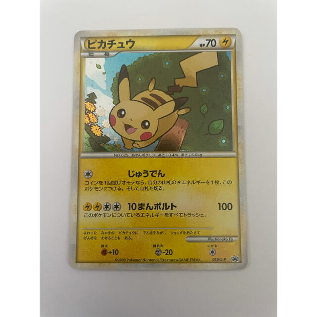 【美品】ポケモンだいすきクラブ　ピカチュウ　プロモ　019 / L-P