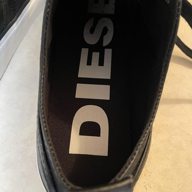 DIESEL(ディーゼル)のDISEL レザースニーカー　28.5cm s-ashco low logo メンズの靴/シューズ(スニーカー)の商品写真