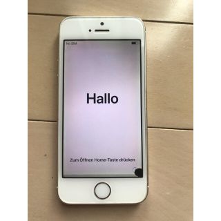 アップル(Apple)のiPhone5s 32GB Softbank gold ジャンク(スマートフォン本体)