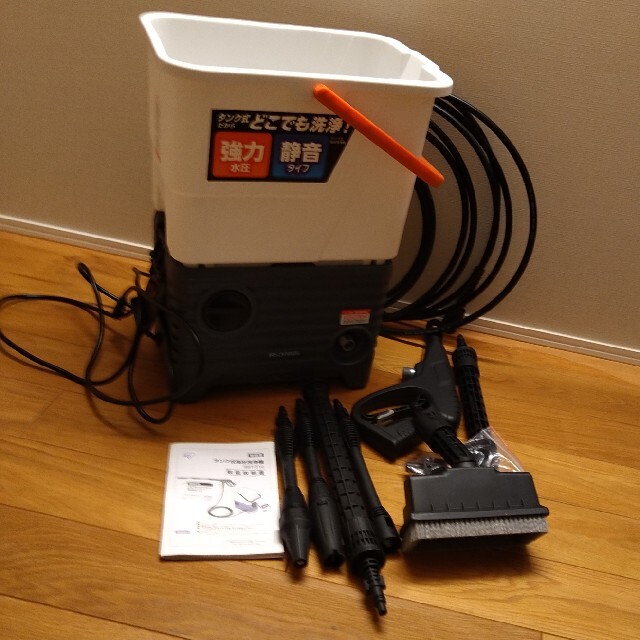 アイリスオーヤマ高圧洗浄機 SBT-512動作品 使用回数2、3回