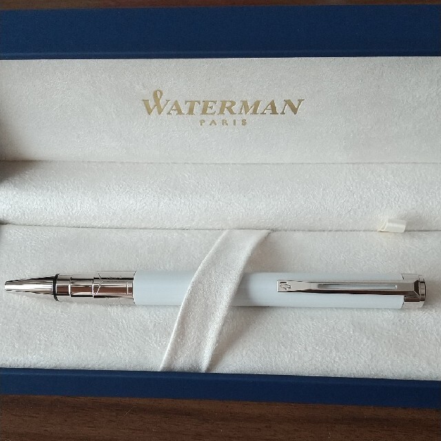 Waterman(ウォーターマン)のウォーターマン ボールペン ホワイト インテリア/住まい/日用品の文房具(ペン/マーカー)の商品写真
