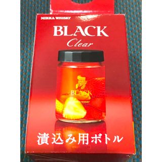 ニッカウイスキー(ニッカウヰスキー)の【入手困難‼️新品未使用‼️】ウィスキー🥃ブラックニッカ 漬込み用ボトル(ウイスキー)