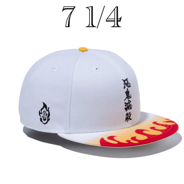 NEW ERA(ニューエラー)のニューエラ　59FIFTY 鬼滅の刃 煉獄杏寿郎 悪鬼滅殺 マルチカラー メンズの帽子(キャップ)の商品写真