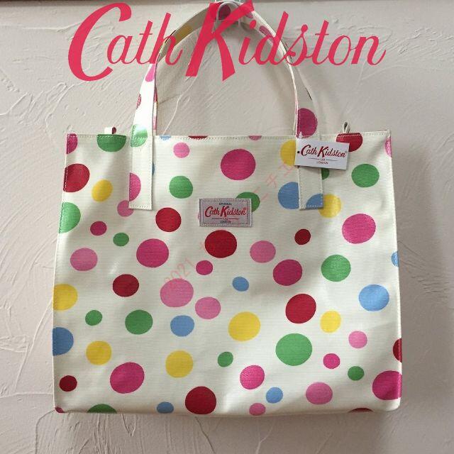 Cath Kidston(キャスキッドソン)の新品 キャスキッドソン キャリーオール ニューバブルズ レディースのバッグ(ハンドバッグ)の商品写真