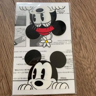 ディズニー(Disney)のミッキー  ミニー　カーステッカー(車外アクセサリ)