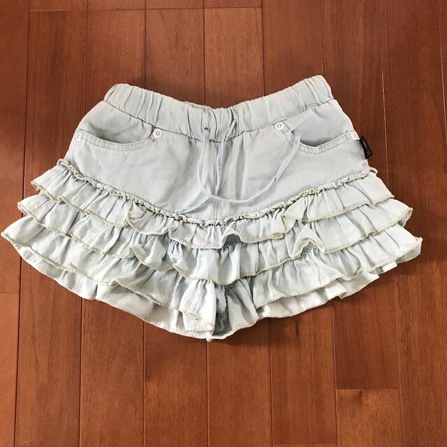 キュロットスカート キッズ/ベビー/マタニティのキッズ服女の子用(90cm~)(パンツ/スパッツ)の商品写真