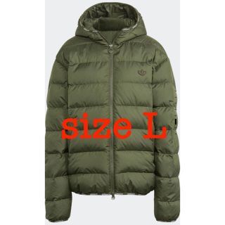 アディダス(adidas)の【size  L】LW ダウンジップスルーパファージャケット（リバーシブル）(ダウンジャケット)