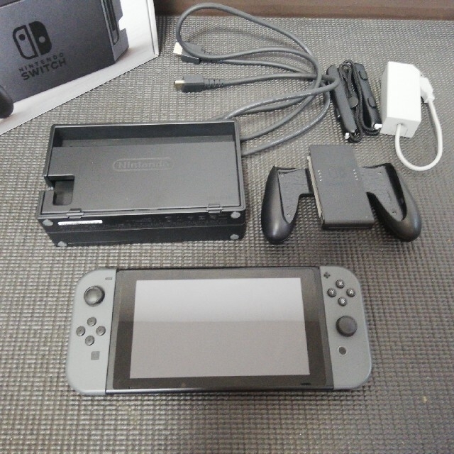 Nintendo Switch JOY-CON グレー 本体  HAC-S-KA