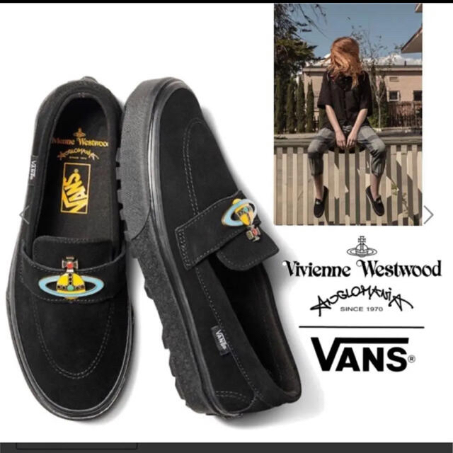 Vivienne Westwood(ヴィヴィアンウエストウッド)の［10/26まで値下げ］vivienne vans スリッポン レディースの靴/シューズ(スリッポン/モカシン)の商品写真