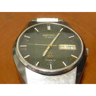 セイコー(SEIKO)の【超ヴィンテージ】 ＳＥＩＫＯ ＴＹＰＥⅡ カットガラス  メンズ クォーツ(腕時計(アナログ))