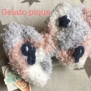 ジェラートピケ(gelato pique)の新品♡トリコロール柄ヘアバンド(ヘアバンド)