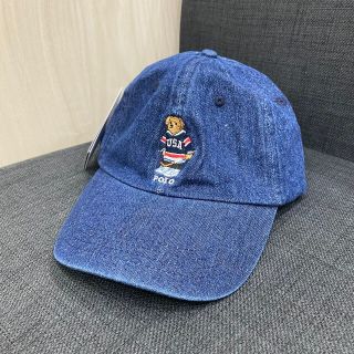 ポロラルフローレン(POLO RALPH LAUREN)のポロラルフローレン ポロベアキャップ デニム(キャップ)