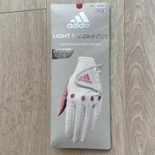 アディダス(adidas)の【adidas】ゴルフグローブ18cm(両手)(その他)