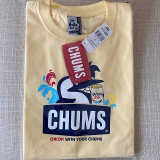 チャムス(CHUMS)のCHUMS×ORION コラボTシャツ　イエロー　Mサイズ(Tシャツ/カットソー(半袖/袖なし))