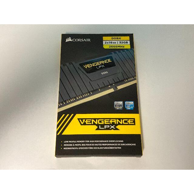 ★新品未開封 Corsair DDR4 メモリ 16GB×2枚 2666MHz