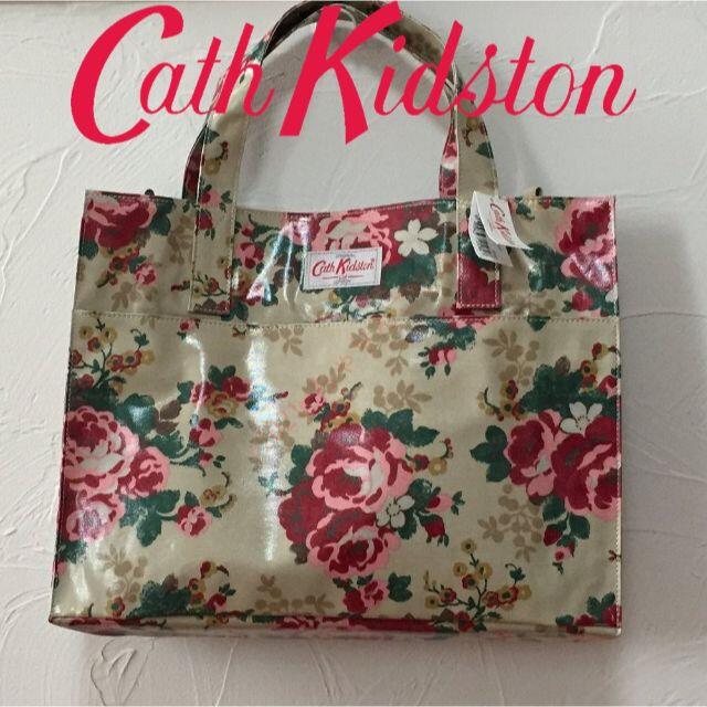 Cath Kidston(キャスキッドソン)の新品 キャスキッドソン キャリーオール カントリーローズサンド レディースのバッグ(ハンドバッグ)の商品写真