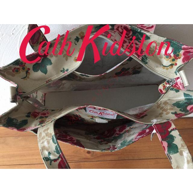 Cath Kidston(キャスキッドソン)の新品 キャスキッドソン キャリーオール カントリーローズサンド レディースのバッグ(ハンドバッグ)の商品写真