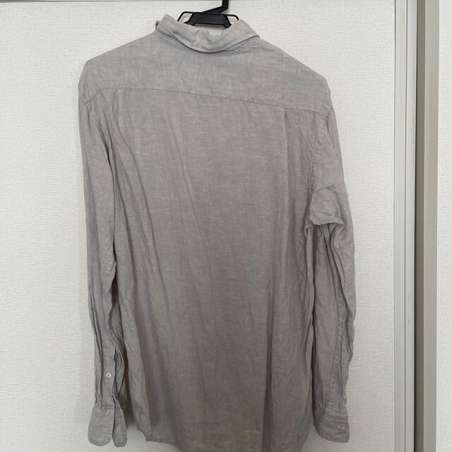 UNIQLO(ユニクロ)のUNIQLO リネンシャツ メンズ M メンズのトップス(シャツ)の商品写真