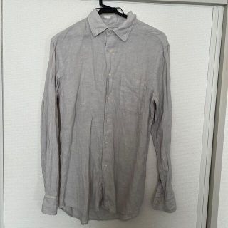 ユニクロ(UNIQLO)のUNIQLO リネンシャツ メンズ M(シャツ)