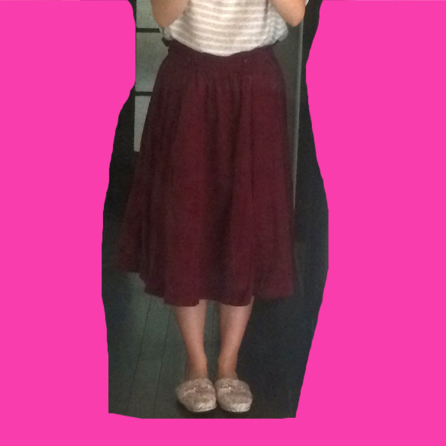 green parks(グリーンパークス)のgreen parks スカート レディースのスカート(ひざ丈スカート)の商品写真