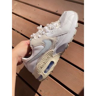 ナイキ(NIKE)のNIKE エアマックス  白✖️ベージュ(スニーカー)